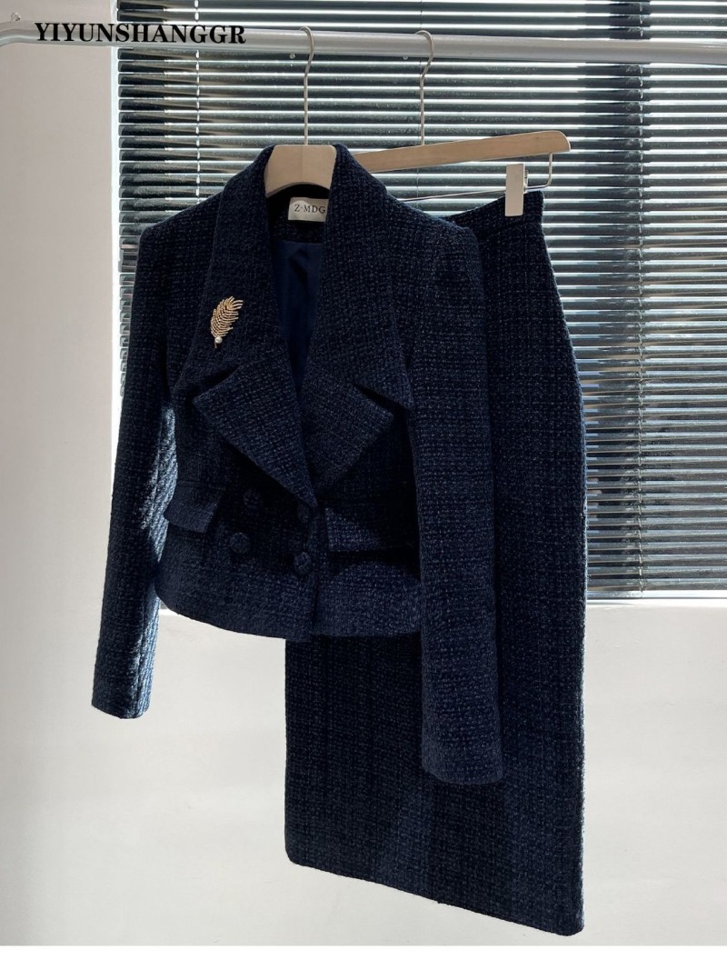 Novo outono inverno tweed tern - Winter Clothing Pk avaliação e preço