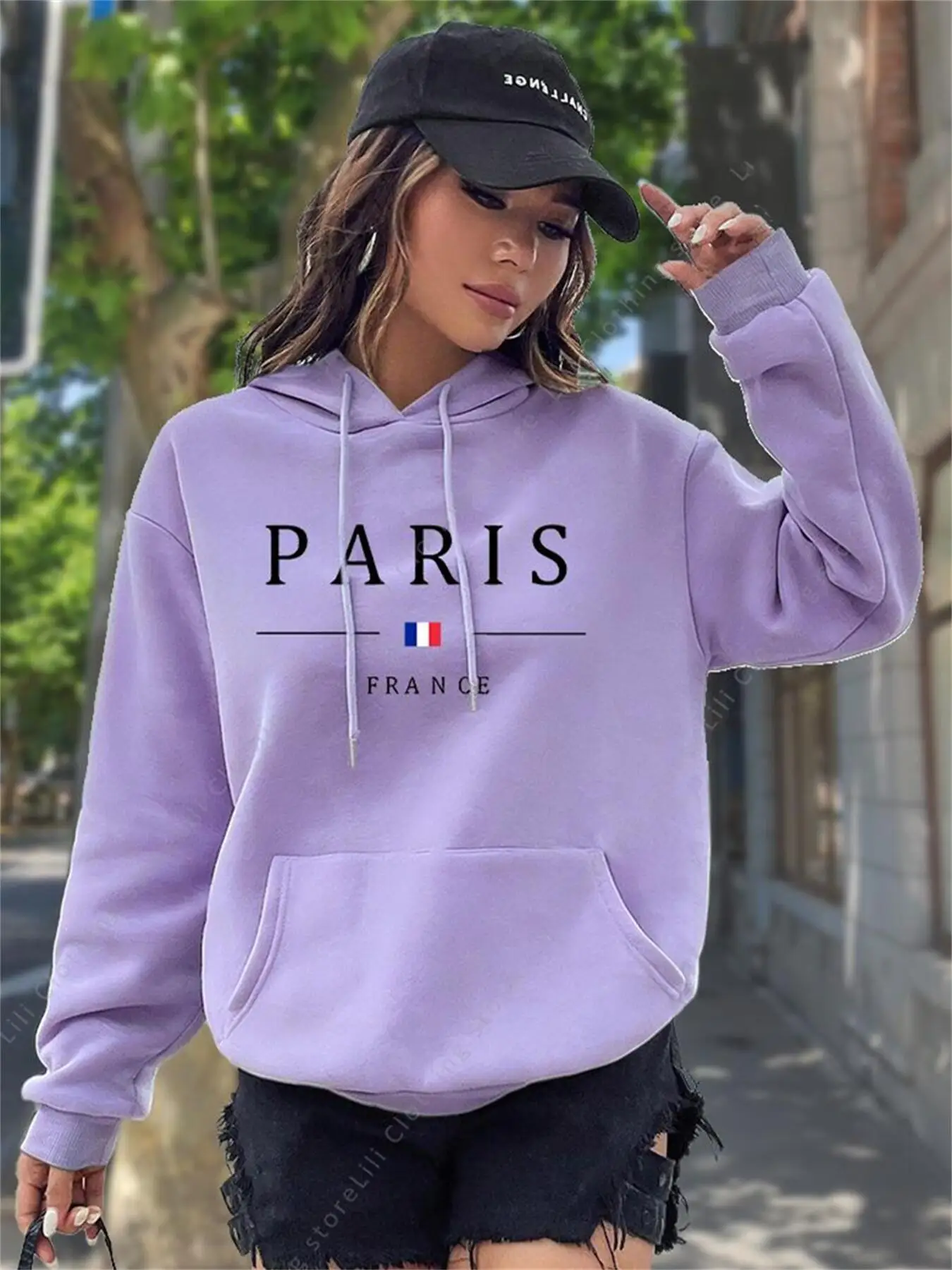 Moletom Feminino com Capuz Est - Winter Clothing Drawing avaliação e preço
