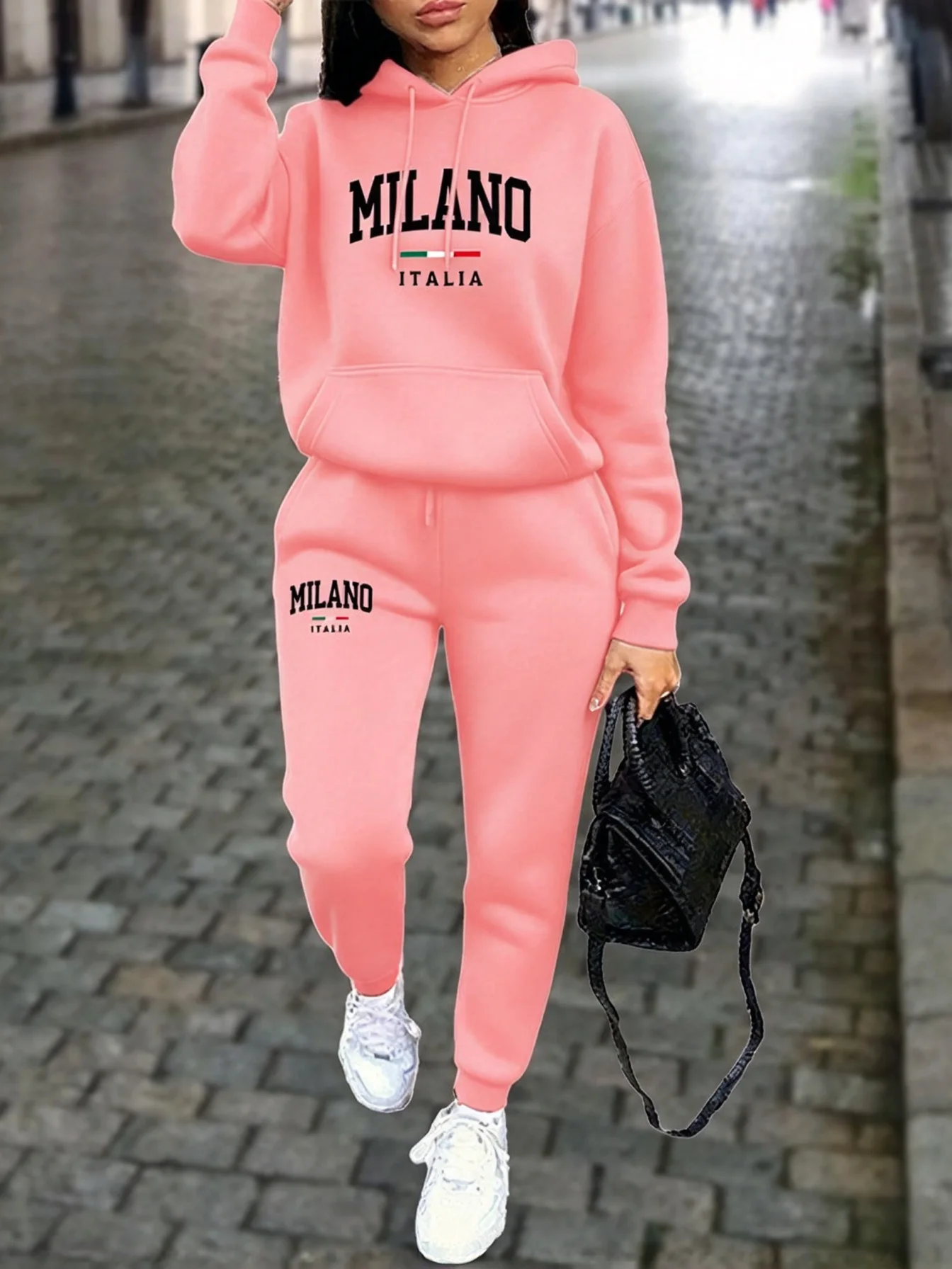 Conjuntos de calças MILANO par - Winter Clothing For Women avaliação e preço
