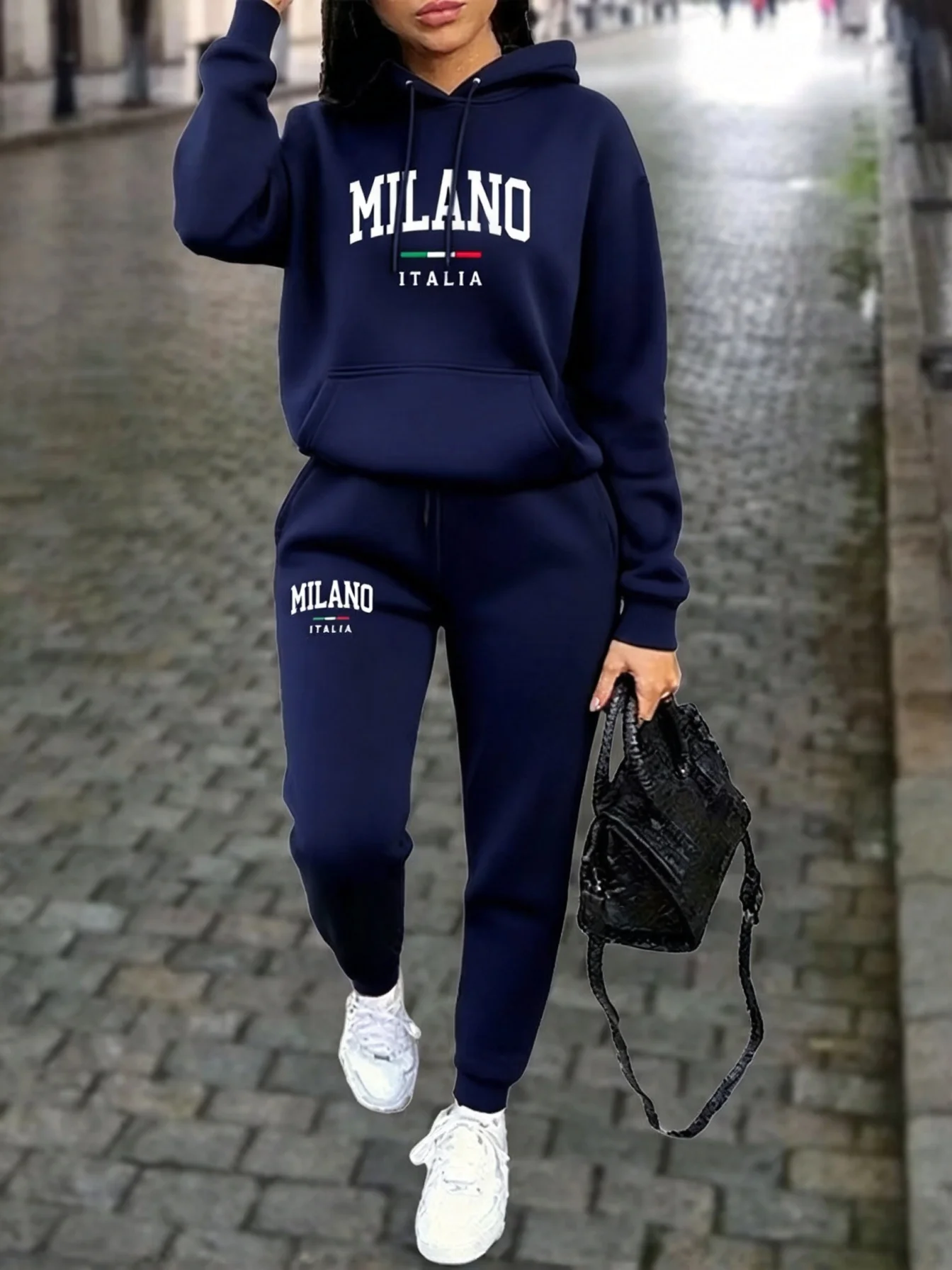 Conjuntos de calças MILANO par - Winter Clothing For Women avaliação e preço