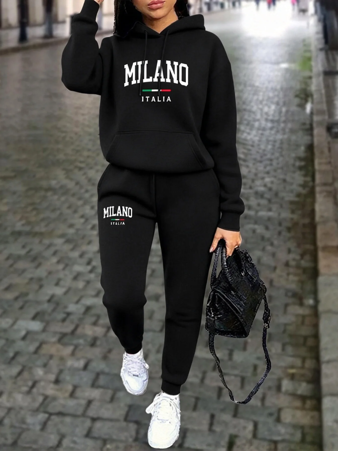 Conjuntos de calças MILANO par - Winter Clothing For Women avaliação e preço