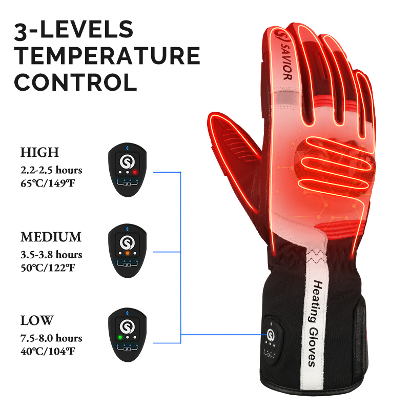 Luvas de Motocicleta de Invern - Heated Gloves Electric avaliação e preço